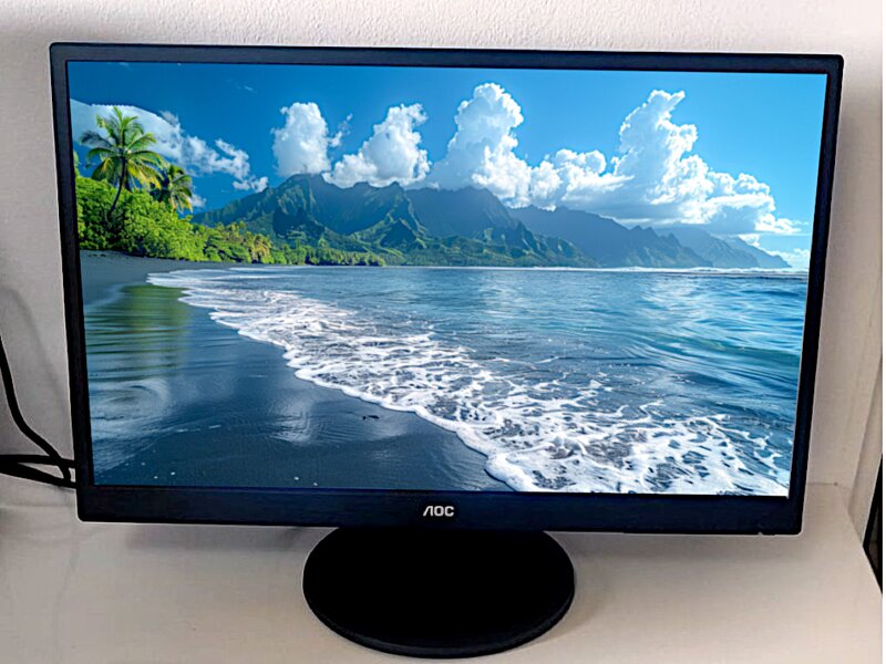 Sistem PC AMD Ryzen 3 cu SSD, DDR4, Wi-Fi, Monitor 24”, cu Garantie Factura