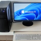 Sistem PC AMD Ryzen 3 cu SSD, DDR4, Wi-Fi, Monitor 24”, cu Garantie Factura